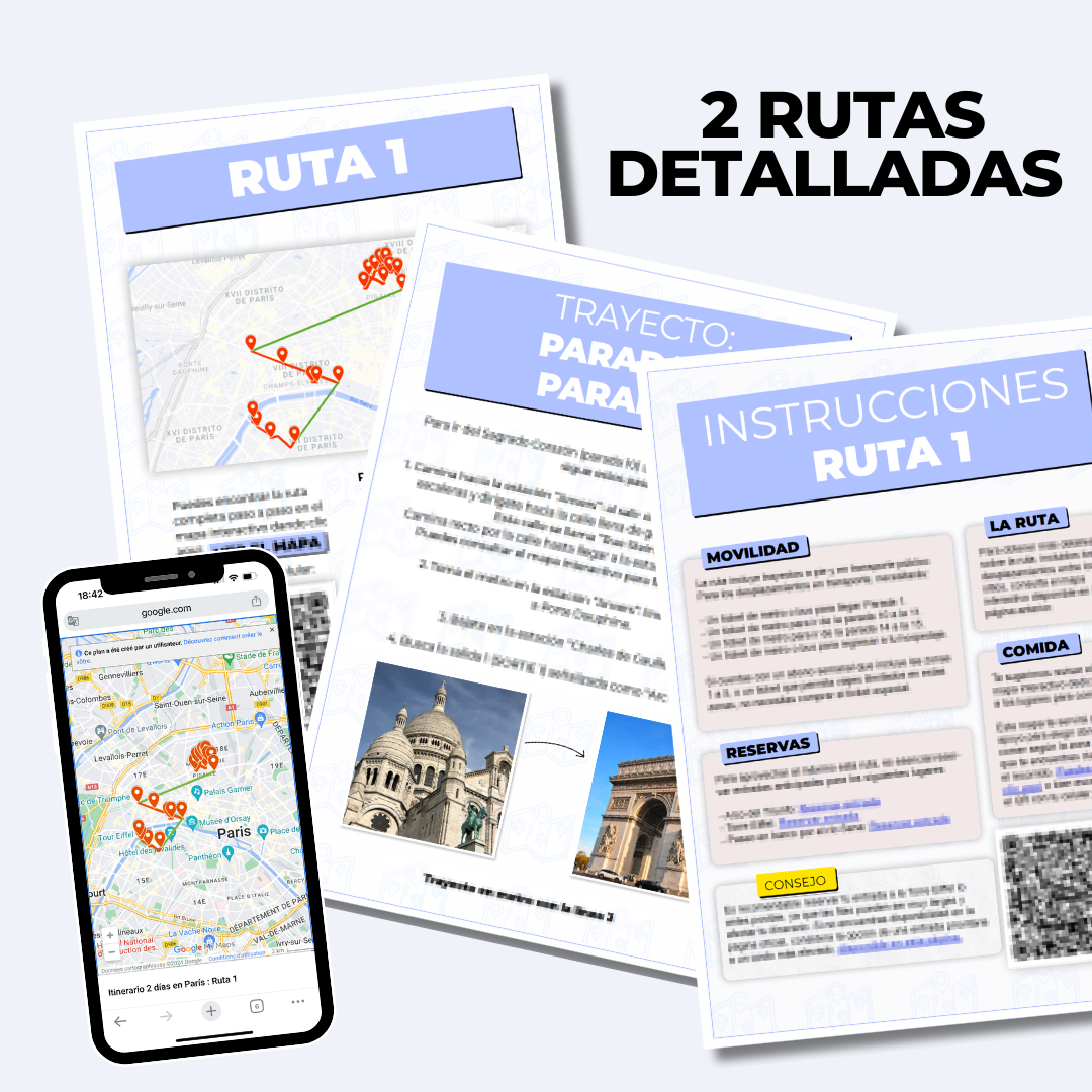 Itinerario 2 días en París