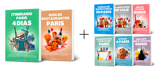 Itinerario 4 días en París + Guía de París